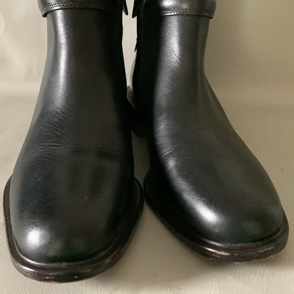 Franco Sarto Elese Ankle Bootie In Black Size 7M Preowned - Picture 8 of 12